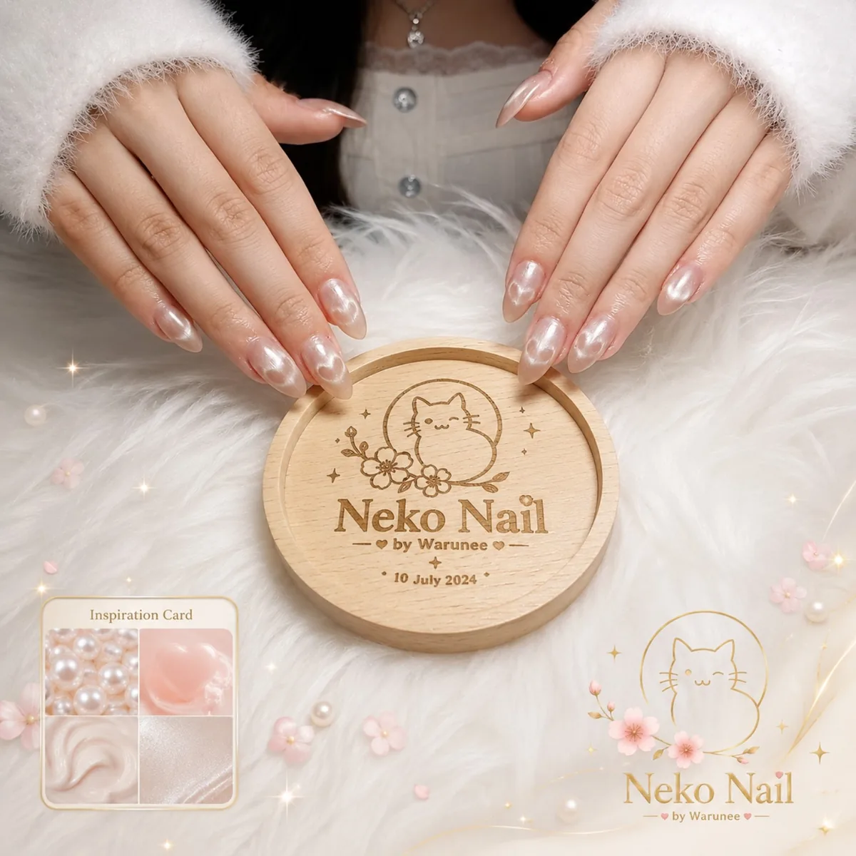 บทความวิธีดูแลเล็บหลังทำเล็บเจล Neko Nail by Warunee
